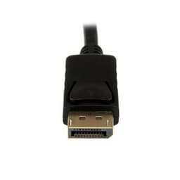 StarTech.com DP2DVIMM3BS, 0,9 m, DisplayPort, DVI-D, Hanstik, Hanstik, Lige