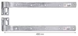 Hakgångjärn - 400 mm
