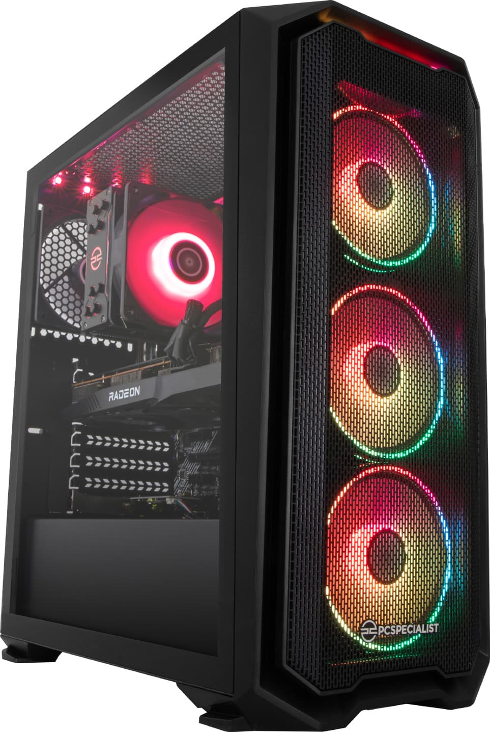 PCSpecialist Tornado A5 XR R5X/16/2512/6600XT stasjonær gaming-PC - Elkjøp