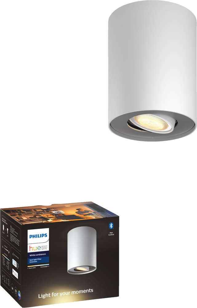 Philips Hue Pillar spotlight förlängning 5633031P9 1st (vit)