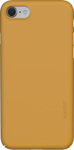Nudient v3 iPhone 7/8/SE Gen.3 suojakuori (keltainen)