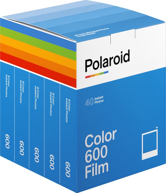 Polaroid 600 Color instant film 5-pak