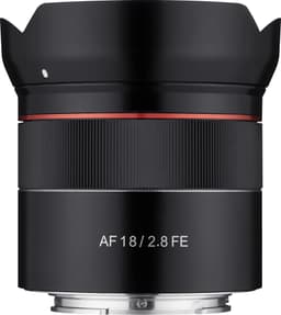 Samyang AF 18mm f/2.8 vidvinkelobjektiv för Sony FE