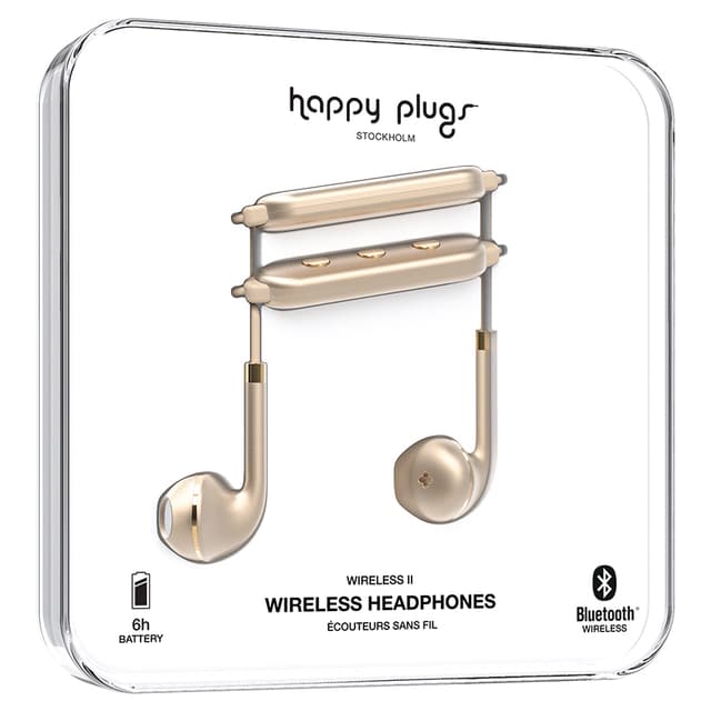 Happy Plugs Wireless II in-ear hörlurar (matt
