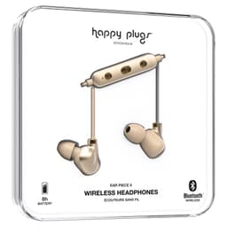 Happy Plugs Ear Piece II trådlösa in-ear hörlurar (matt guld)