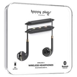 Happy Plugs Wireless II in-ear hörlurar (svart guld)