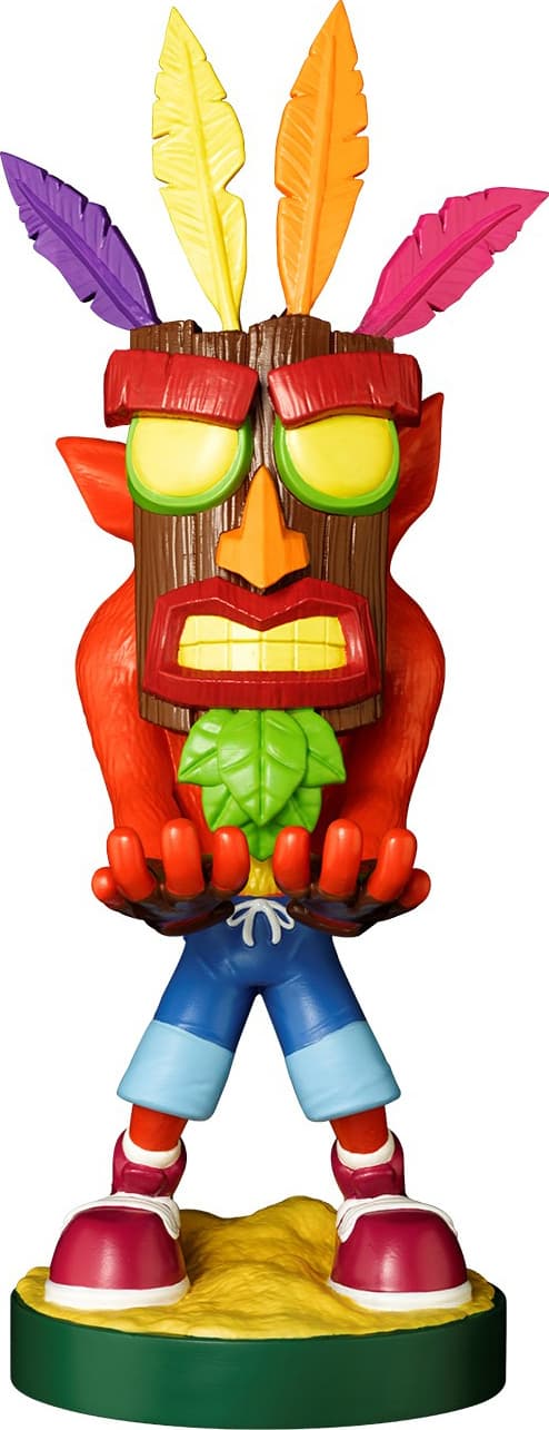 Cableguys Crash Bandicoot Aku Aku Support Manette & Porte Téléphone