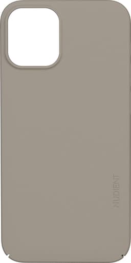 Nudient V3 cover til iPhone 12 mini (clay beige)