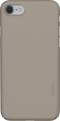 Nudient v3 iPhone 7/8/SE deksel (beige)