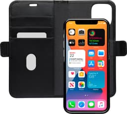 Dbramante1928 Lynge plånboksfodral för iPhone 12 Pro Max (svart)