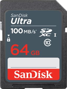 Sandisk Ultra 64GB SDXC hukommelseskort