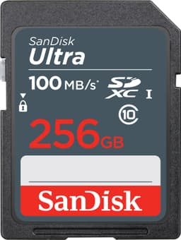 Sandisk Ultra 256GB SDXC muistikortti