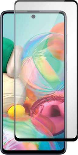 Panzer Full-Fit Samsung Galaxy A72 skærmbeskytter (sort)