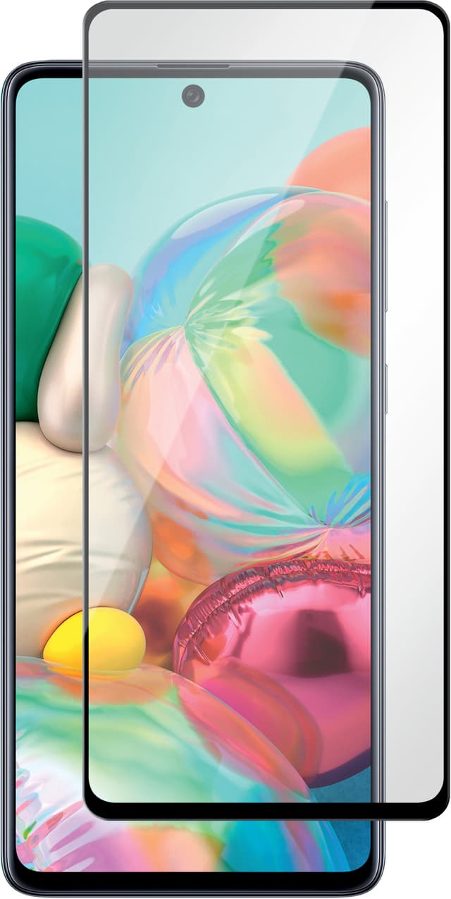 Panzer Full-Fit Samsung Galaxy A72 skärmskydd (svart)