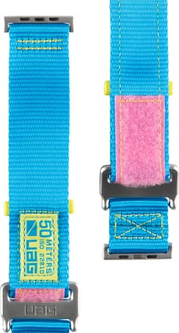 Urban Armor Gear 42-45 mm Apple Watch Active Strap reim (blå/rosa)