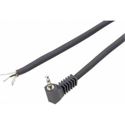 VOLTCRAFT XL-AC25SGW Jack-stik 2,5 mm - Stereo Poltal:3