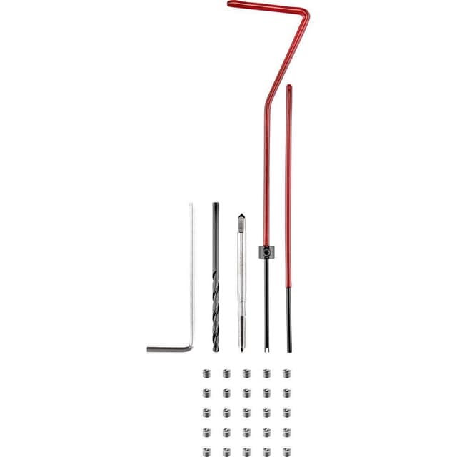 TOOLCRAFT TO-5017512 Gängreparationssats 30 delar M2.5