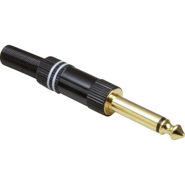 TRU COMPONENTS 1582652 Hörlursuttag 6.35 mm Kontakt