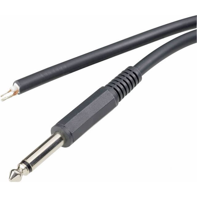 TRU COMPONENTS 1578901 Hörlursuttag 6.35 mm Kontakt