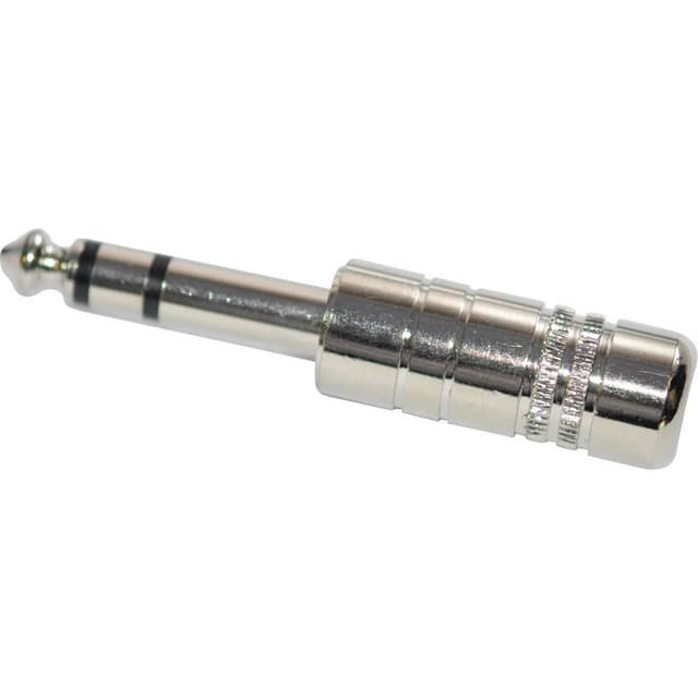 TRU COMPONENTS 733024 Hörlursuttag 6.35 mm Kontakt hane