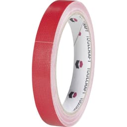 TOOLCRAFT HEB15L10RC HEB15L10RC Tygtejp HEB15L10RC Röd (L x B) 10 m x 15 mm 1 st