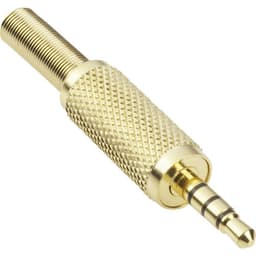 TRU COMPONENTS 1578821 Jack-stik 3,5 mm Stik, lige