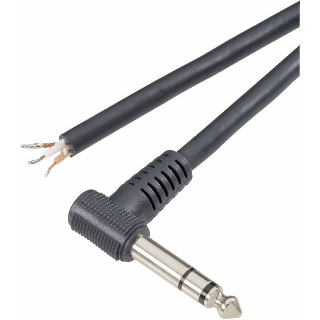 TRU COMPONENTS 1578803 Hörlursuttag 6.35 mm Kontakt