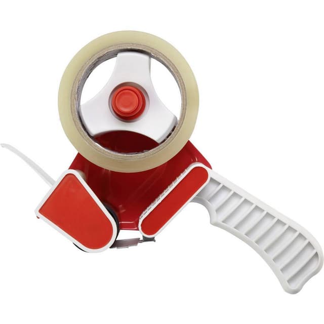 TOOLCRAFT Tape-rulle Rød, Hvid Rulle Bredde (max.): 50