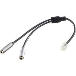 SpeaKa Professional RJ10 Telefon Adapter [1x RJ10 hane