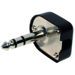 TRU COMPONENTS 1559782 Jack-stik 6,35 mm Stik, vinklet
