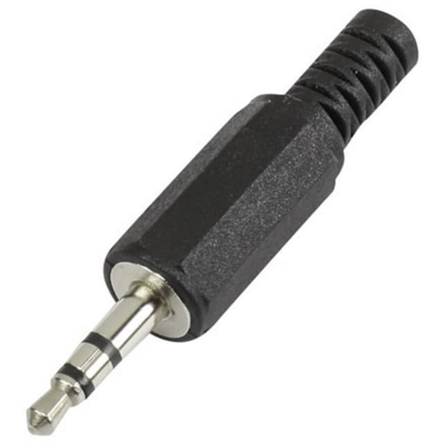 TRU COMPONENTS 595194 Hörlursuttag 3.5mm Kontakt hane