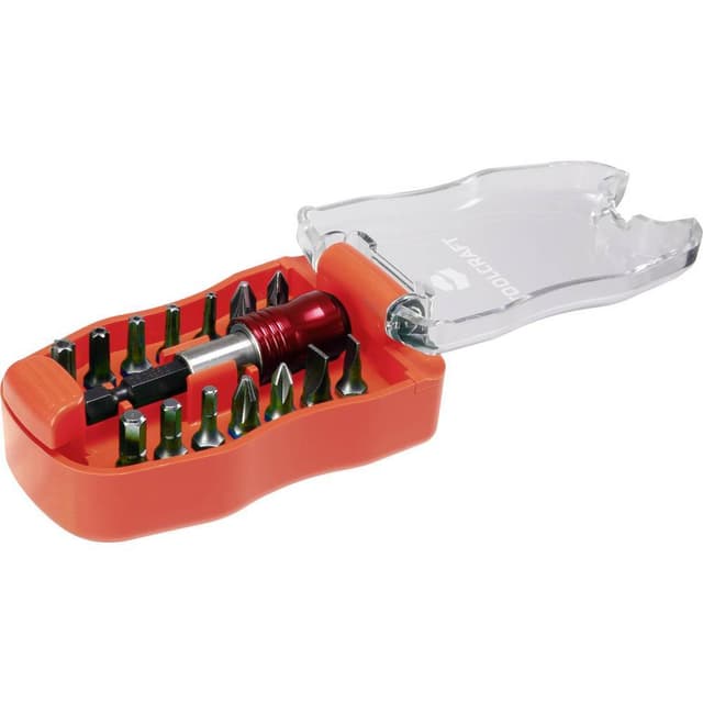 TOOLCRAFT TO-6623460 Bit-Set 15 delar Stjärnspår