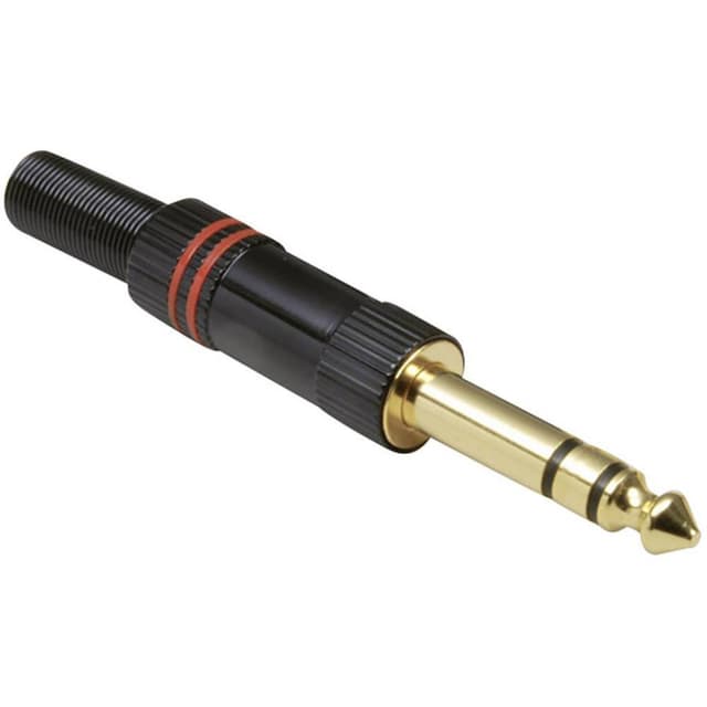 TRU COMPONENTS TC-2502112 Hörlursuttag 6.35 mm Kontakt