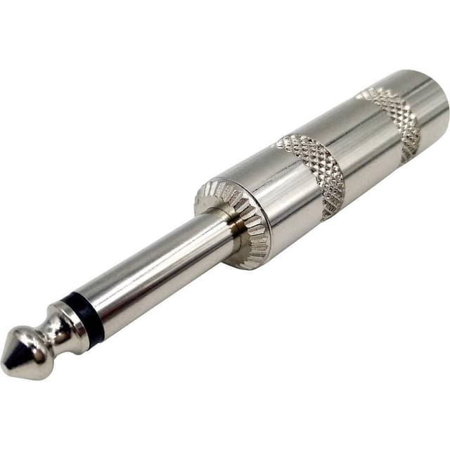 TRU COMPONENTS 1409063 Jack-stik 6,35 mm Stik, lige