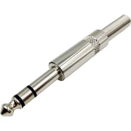 TRU COMPONENTS 1408830 Jack-stik 6,35 mm Stik, lige