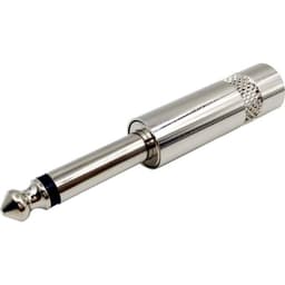 TRU COMPONENTS 1408828 Jack-stik 6,35 mm Stik, lige