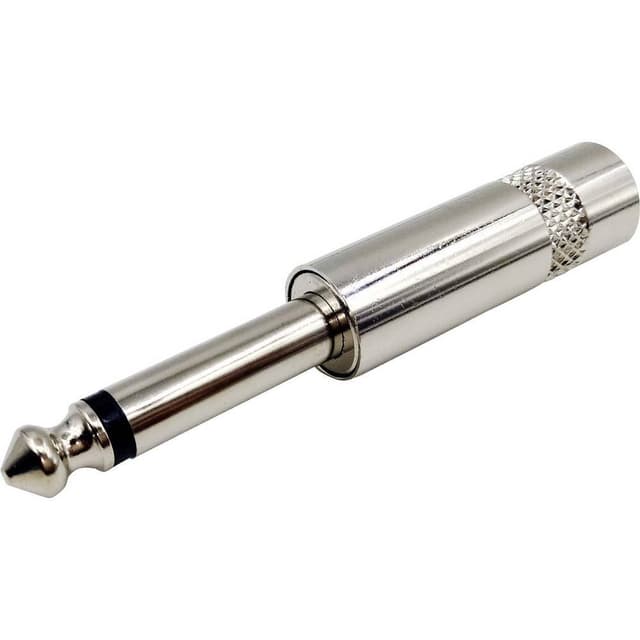TRU COMPONENTS 1408828 Jack-stik 6,35 mm Stik, lige