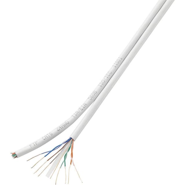 TRU COMPONENTS 1567359 Nätverkskabel CAT 6 U/UTP 8 x 2