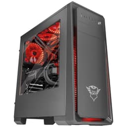 Trust GXT 1110 PC kotelo (musta/ikkuna)