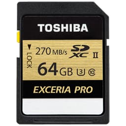 Toshiba Exceria Pro N501 SDXC-kort 64 GB
