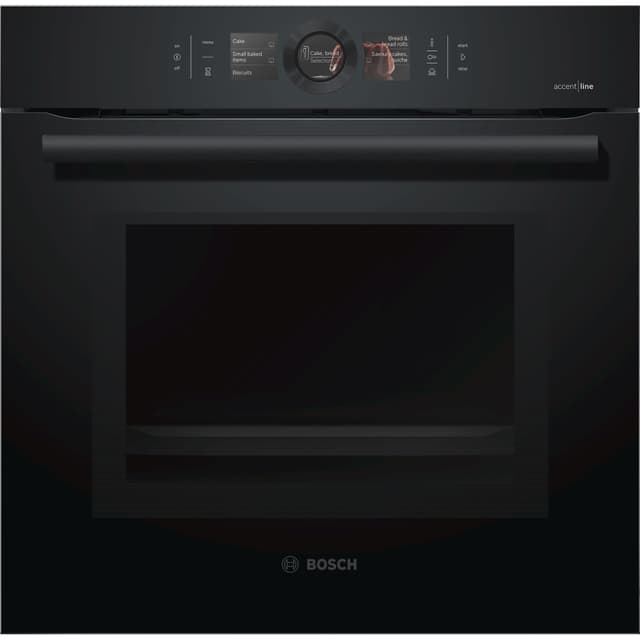 Bosch AccentLine Series 8 integrerad ugn HNG8764C6 Carbon Black
