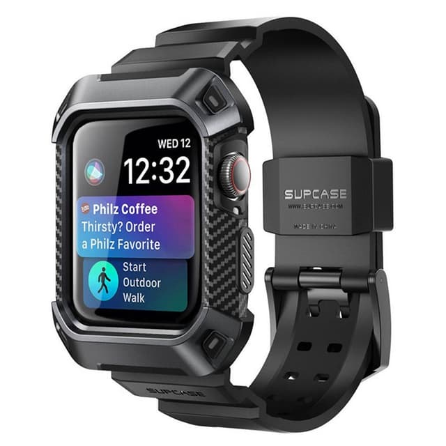 SUPCASE UB Pro armbånd Apple Watch 44mm - Sort