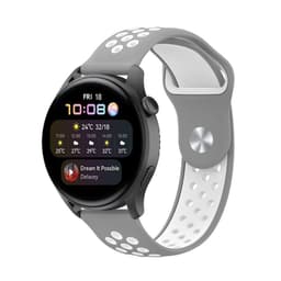 EBN Sport Armbånd Huawei Watch 3 - Grå/hvid