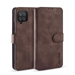 DG-Ming Wallet 3-kort Samsung Galaxy A22 4G  - kaffe
