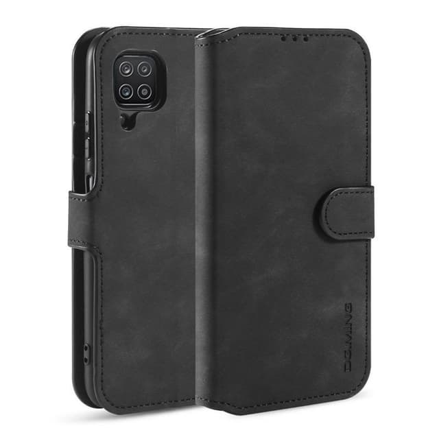 DG-Ming mobil lommebok 3-kort Samsung Galaxy A22 4G  - Svart