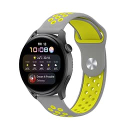 EBN Sport Rannekoru Huawei Watch 3 - Harmaa/keltainen