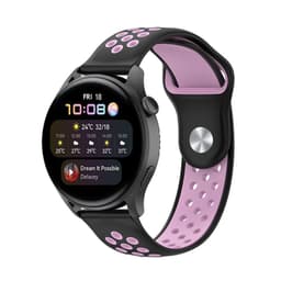 EBN Sport Armbånd Huawei Watch 3 - Sort/lyserød