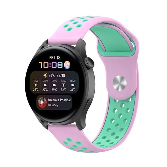 EBN Sport Rannekoru Huawei Watch 3 Pro - Vpunainen/minttu