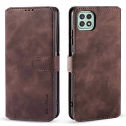 DG-Ming Wallet 3-kort Samsung Galaxy A22 5G  - kaffe