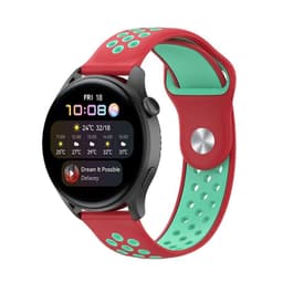 EBN Sport Rannekoru Huawei Watch 3 Pro - Punainen/minttu